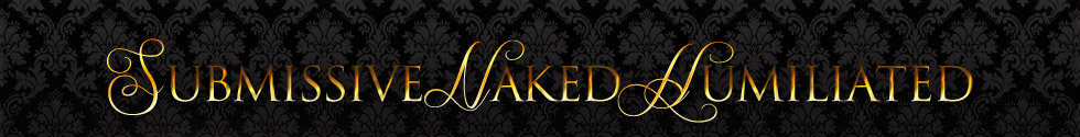 Submissive Naked Humiliated Logo
